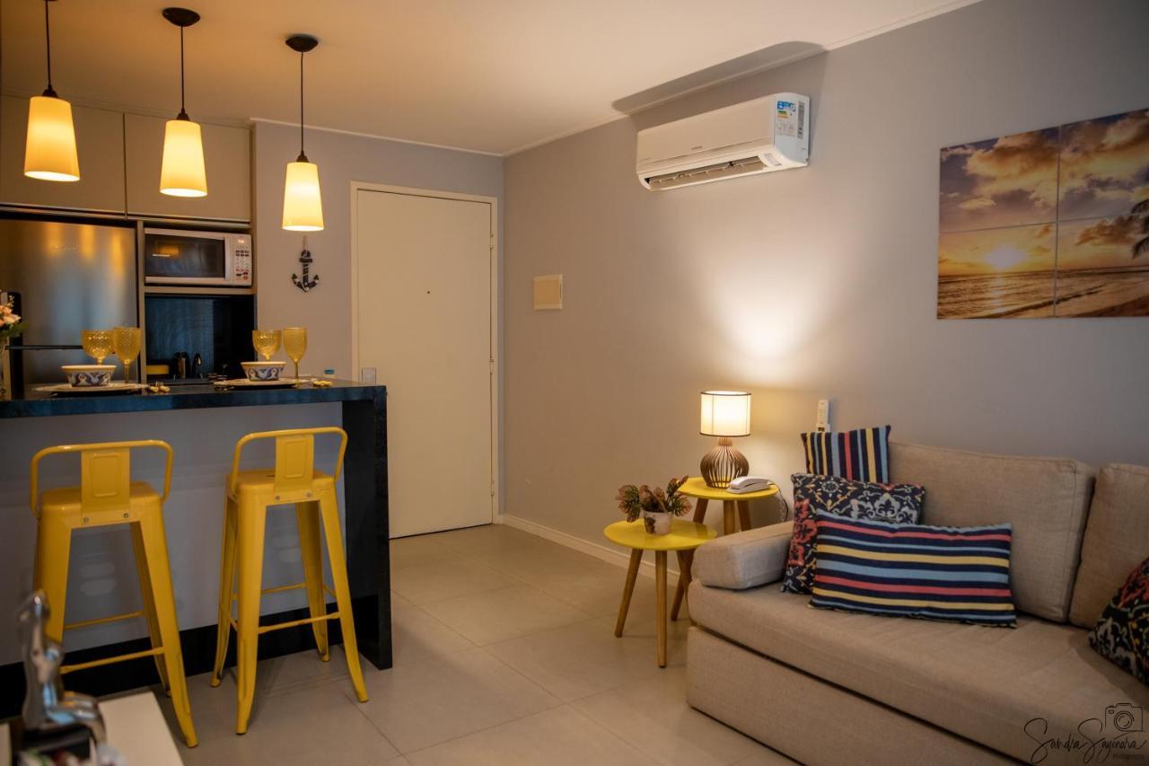Flat Beira Mar No Beach Class - Порту-де-Галиньяш Экстерьер фото